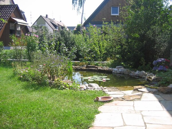 Wasser im Garten Braun Galabau Stuttgart